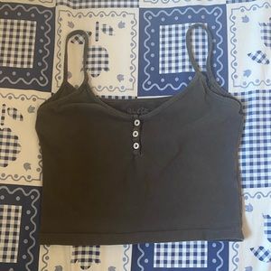 BRANDY LORENE BUTTON TANK